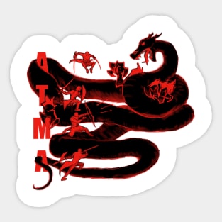 ATMA Black Dragon Sticker